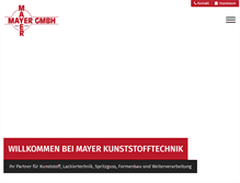 Tablet Screenshot of mayer-laichingen.de
